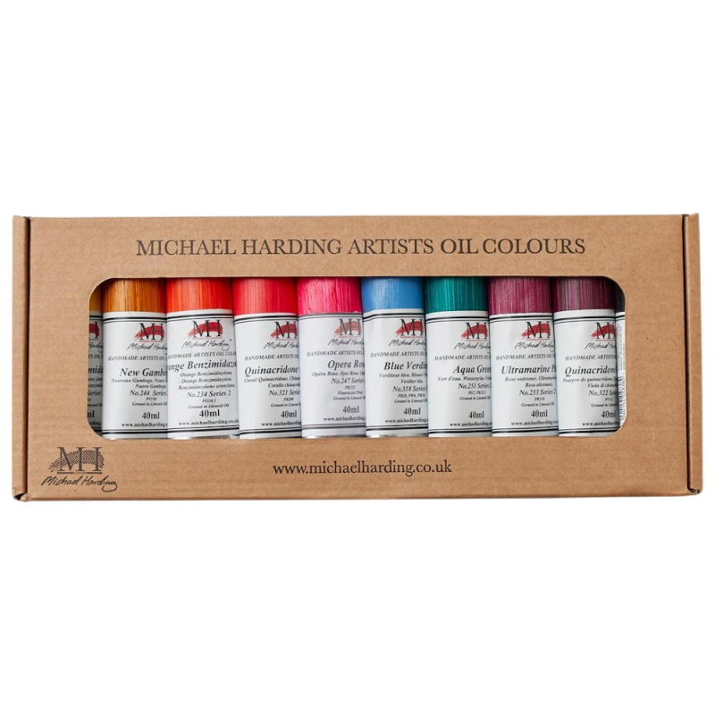 Handmade Artists Oil Colour Brick Lane Collection (10 x 40ml)