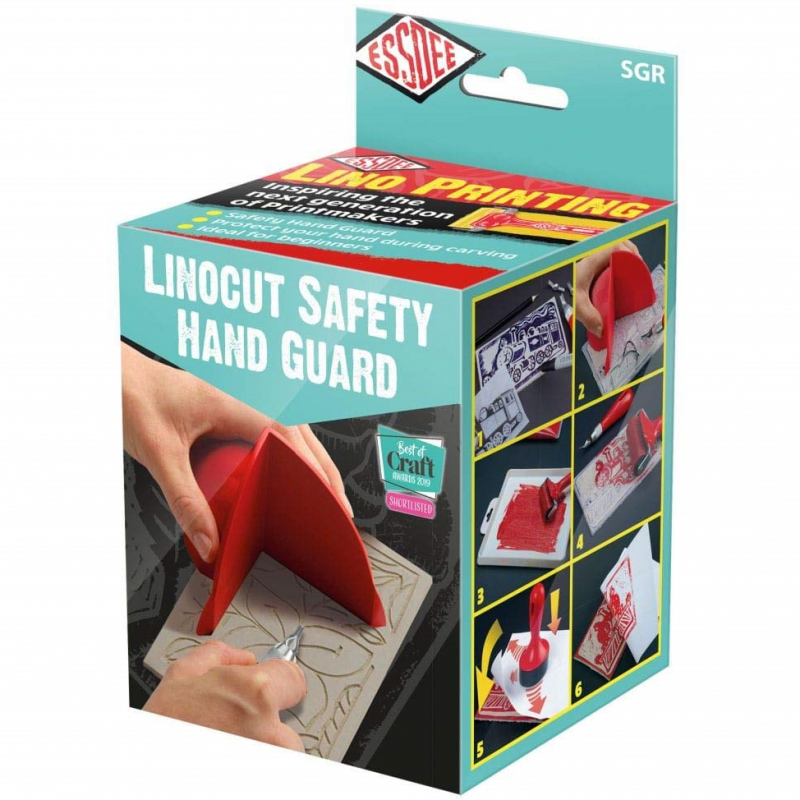 Linocut Safety Hand Guard