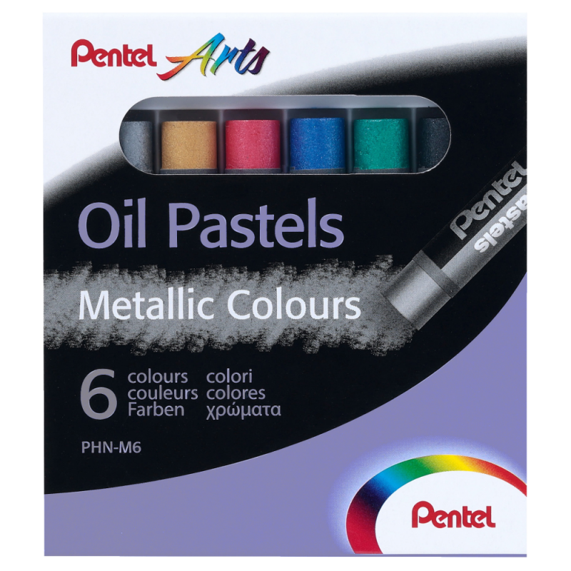 Oil Pastel Metallic Set (6pc)